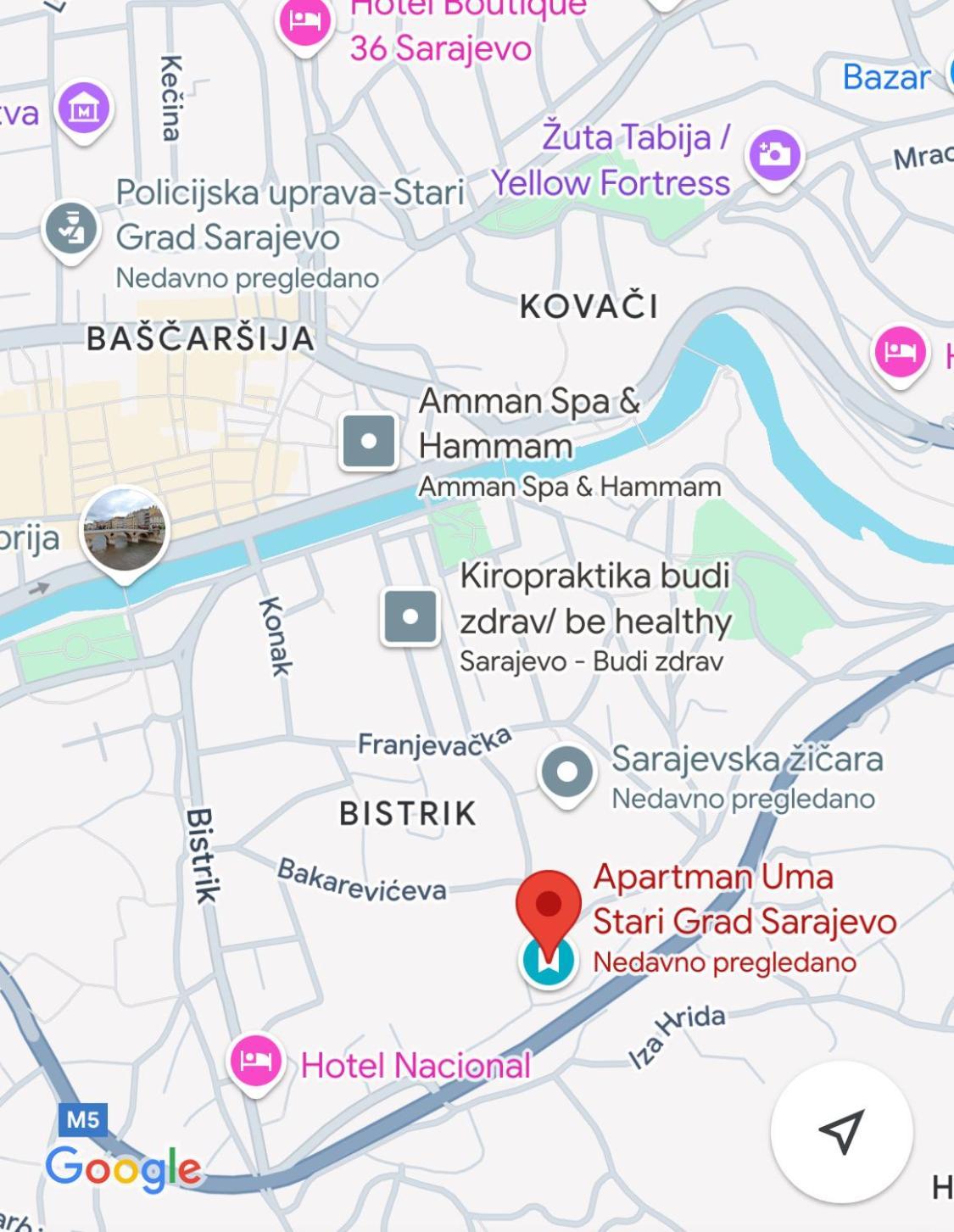 Apartman Uma Sarajevo Luaran gambar